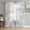 Gray, variant on Bedliving Sheer Curtains 84 Inches Long 2 Panels Mottled Palm Trees Light Filtering Voile Drapes Rod Pocket Curtains for Bedroom Living Room Decor