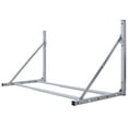 thumbnail image 4 of Wall-Mounted Folding Tire Storage, 30.5 to 50.5 Inches Wide, Supports 300 Pounds, Silver, 4 of 22