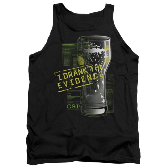 Csi - I Drank The Evidence - Tank Top - Large