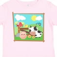 thumbnail image 4 of Inktastic Farm Animals with Cow, Chick and Pig Boys or Girls Toddler T-Shirt, 4 of 5