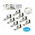 thumbnail image 3 of 50Pcs Stainless Steel Anti- Tablecloth Non- Securing Holder Wedding Camping Promenade Table Cloth Cover, 3 of 7