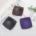 thumbnail image 6 of Unique Bargains 1 Pc Waterproof Soap Holder Curved Purple Soap Holder for Bathroom 3.74"x3.74"x0.71", 6 of 6