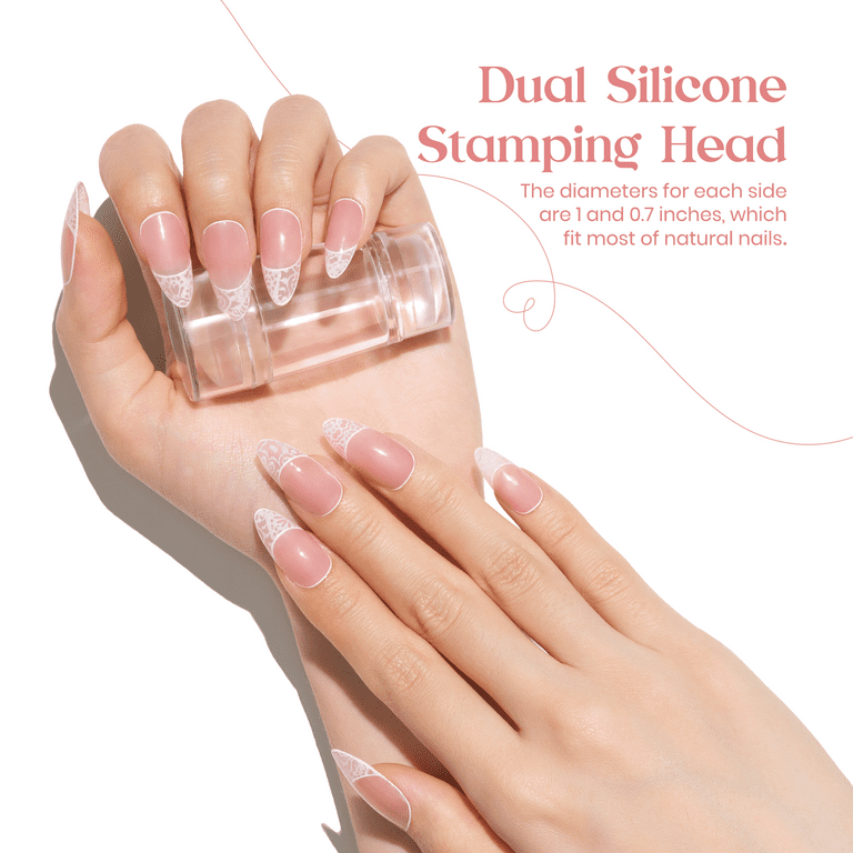 Dual Tipped Silicone Nail Tools Silicone Rhinestone Nail Polish