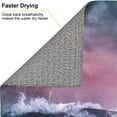 thumbnail image 6 of Honeii Boat Lighthouse Storm Waves for Dish Drying Mat for Kitchen Counter, Non-slip Rubber Backed, Hide Stain Kitchen Super Absorbent Draining Mat, Dish Rack Pad, 6 of 8