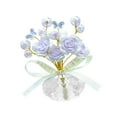 thumbnail image 3 of WLPZXP Car Dashboard Rose Decor Decorative Sculpture for Women Girl Restaurant Purple, 3 of 9
