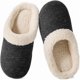 thumbnail image 1 of wonima44 Women's Lamb-rub Sherpa House Slippers Memory Foam Indoor Outdoor, 1 of 1