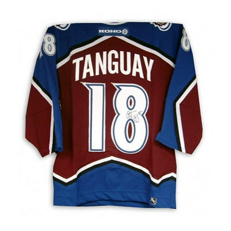 NHL - Alex Tanguay Autographed Jersey | Details: Colorado Avalanche, Burgundy