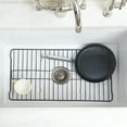 Better Houseware Extra Large Black Metal Sink Protector for Kitchen