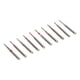 thumbnail image 3 of Fresas dentales Ticfox 10 piezas alta velocidad pulido dental acero Inoxidable, 3 of 12