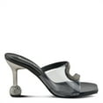 thumbnail image 2 of Patrizia Women's FELTY Slide Heeled Sandals Black EU 39 / US 8.5, 2 of 5