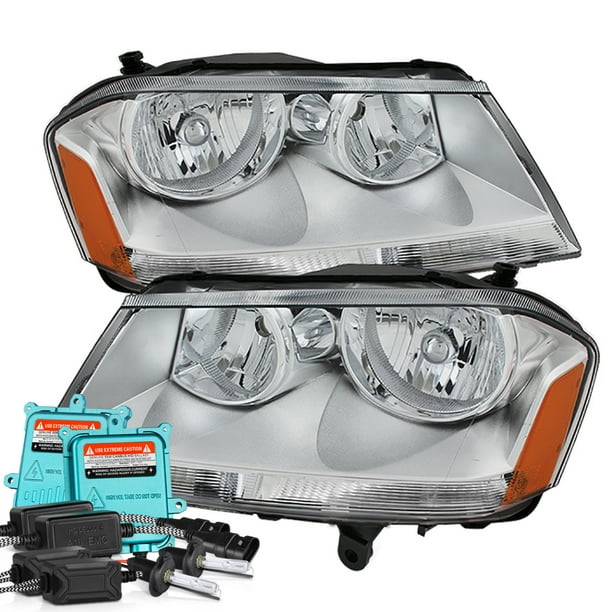 VIPMOTOZ OEStyle Headlight Headlamp Assembly For 20082014 Dodge Avenger, Driver & Passenger