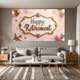 thumbnail image 6 of Decorative Design Happy Retirement Glitter Frame Balloon Star Airplane for Retirement Party Indoor Office Celebration, 6 of 8