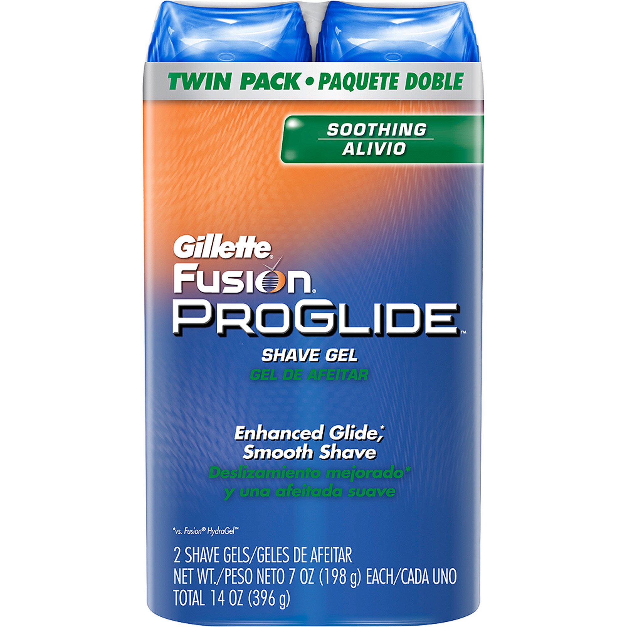 Gillette Fusion Proglide Soothing Gel Twin