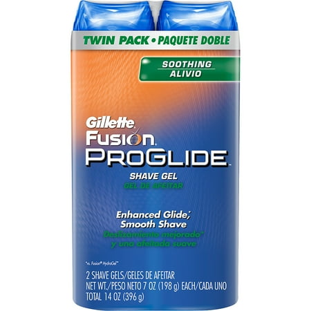 Fusion Proglide Soothing Gel Twin