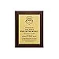 thumbnail image 3 of aahs!! Engraving Worlds Greatest Plaques (Best Wife in The World, Gold), 3 of 3