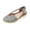Gray, variant on Women's Ankle Strap Closed Toe Espadrille Denim Closed Toe T-Strap Woven Trim Wedge Slingback Sandals Summer Platform Sandals for Beach Blue 43
