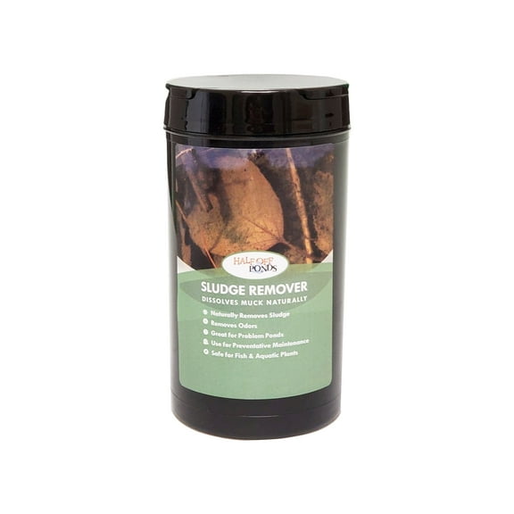 Half Off Ponds Sludge Remover, 16 oz Bottle Pond Treatment