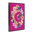 thumbnail image 4 of Stupell Industries Floral Bloom Letter C Botanical & Floral Painting Black Framed Art Print Wall Art, 16 x 24, 4 of 10