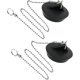 thumbnail image 1 of BRILLAR Juego de tapones para fregadero de acero inoxidable para fregaderos de cocina o baño, 1 of 5