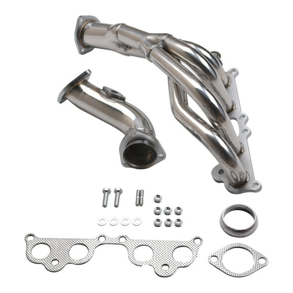 Panlongic Stainless steel Exhaust header Manifold for 95-01 Toyota Tacoma 2.4L 2.7L 4-2-1