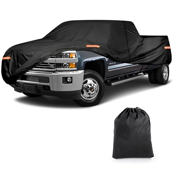 10-Layer All-Weather Waterproof Truck Cover, Universal Fit for Large Pickups, Indoor & Outdoor Use