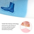 thumbnail image 2 of NOGIS Moisturizing Heel Socks 2 Pairs Gel Lined Toeless Spa Socks to Heal and Treat Dry, Cracked Heels While You Sleep (Blue&Pink), 2 of 7