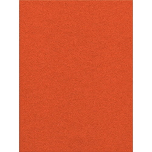 Kunin 9" x 12" Orange Felt Sheet, 24 Count