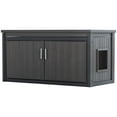 thumbnail image 3 of New Age Pet® ECOFLEX® Litter Loo® Bench - Durable Composite Cat Litter Box Enclosure, Moisture and Odor Resistant, Easy Assembly, Available in Espresso, Russet Brown, Antique White, Gray, 3 of 11