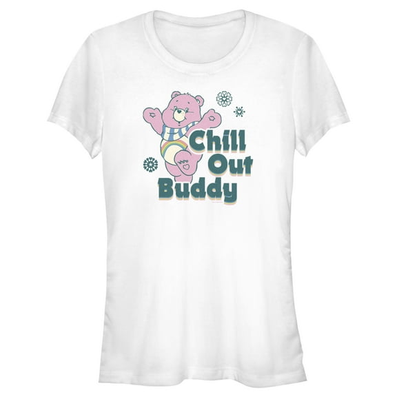 Junior's Care Bears Best Friend Bear Chill Out Buddy Graphic T-Shirt