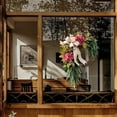 thumbnail image 4 of Dsscvnef Water Wreath Window Decals PVC Glass & Wall Decorations Elegant Holiday Display for Home Windows & Storefronts, 4 of 7