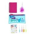 thumbnail image 5 of Wonder Nation Girls Best Day Ever Zip Pouch and Stationery Accessories Set, 9-Piece, Rainbow, 5 of 5