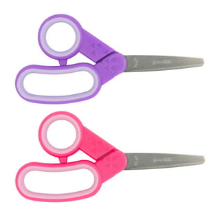 Channie's Safety Scissors for Small Hands (Ages 3-5) - Kid-Safe Plastic  Training Scissors for Preschoolers, Child Hand-Eye Coordination  Development
