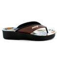 thumbnail image 3 of Aerothotic B0244Brown12 Cara - Aerosoft Girls Flip Flops Sandals, Brown - Size 12, 3 of 5