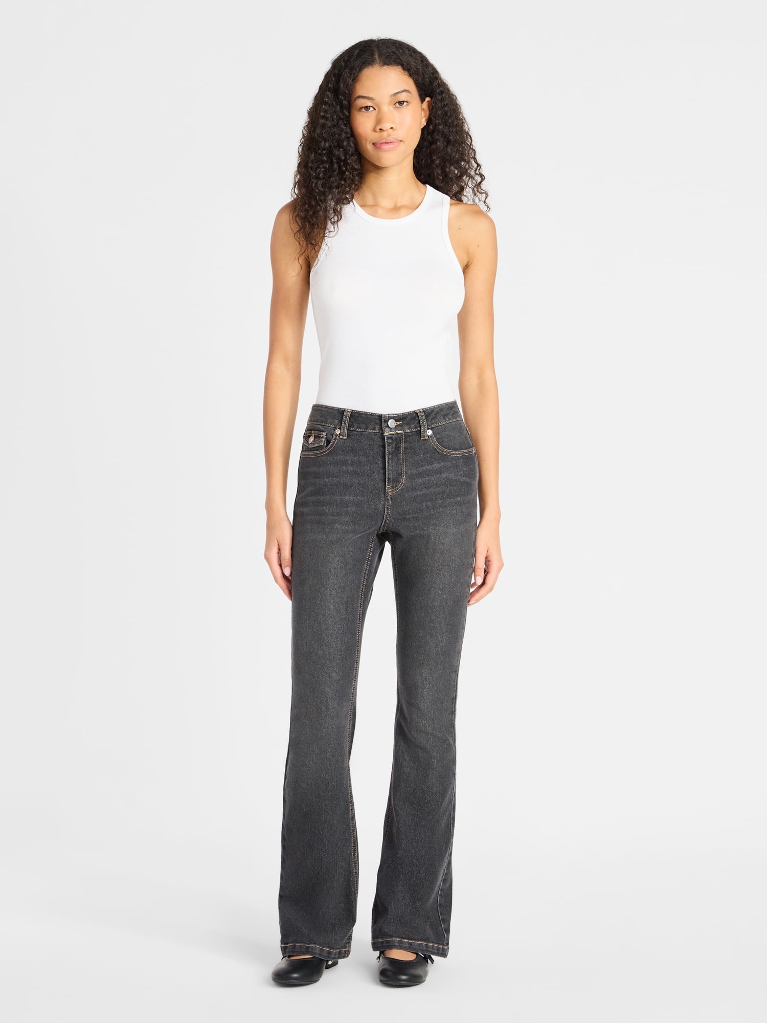 No Boundaries Stretch Denim Bootcut Jeans, 34" Inseam, Women's Sizes 00-20