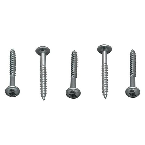 AP Products APP012-PTW1000 8 X 1 8 x 1 in. Zinc Pan Washer Head Tri-Drive Screw - Pack of 1000