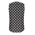thumbnail image 4 of Annhoo Sleeveless Tops for Women Crew Neck Polka Dot Keyhole Tank Tunics Casual Comfy Beach Going out Blouses, 4 of 6