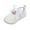 White, variant on 12 Month Shoes Shoes for 2 Year Old Girls Toddler Kids Girls Soild Colour Bowknot Princress Shoes Soft Sole The Floor Barefoot Non First Walkers Prewalker Shoes Boys Shoes Size 3