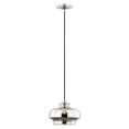 thumbnail image 3 of 40607-91 Livex Lighting Art Glass - 1 Light Mini Pendant in Coastal Style - 9.25 Inches wide by 9 Inches high-Brushed Nickel Finish    -Traditional, 3 of 10