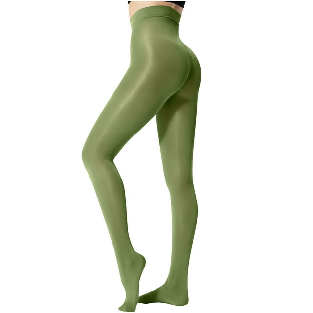 Miqool Collants Opaques pour Femmes, Collants de Danse Ballet, Bas pour Femmes Taille Haute 80D, Culotte Gainante, Collants Résistants à la Course