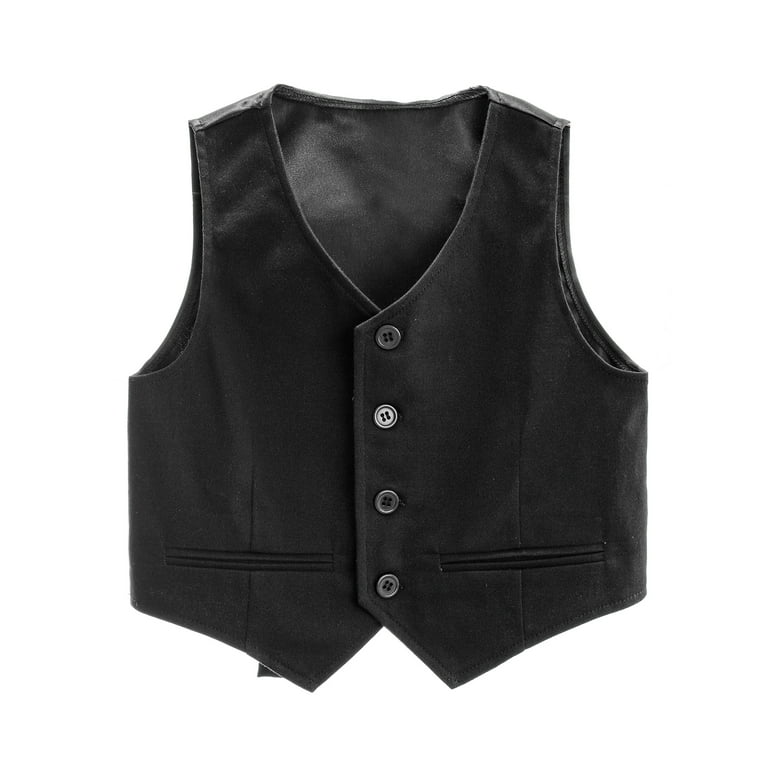 Baby boy black waistcoat new arrivals