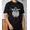 Black-4, variant on Men's Women's Proud Army Mom T-Shirt USA Flag Salute S-5XL