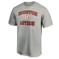 thumbnail image 2 of Men's Heather Gray Houston Astros Heart and Soul T-Shirt, 2 of 3