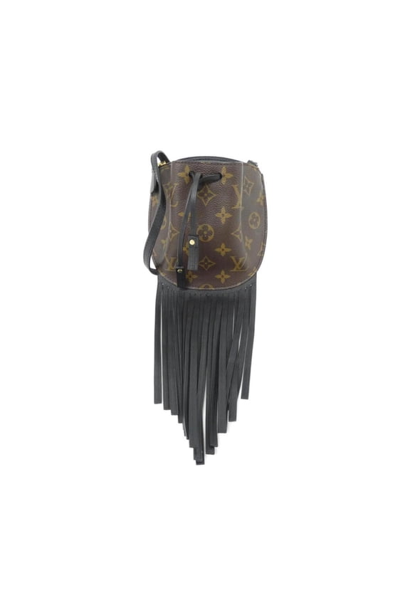 Pre-Owned Louis Vuitton Monogram Fringed Noe MINI M67802 Shoulder Bag