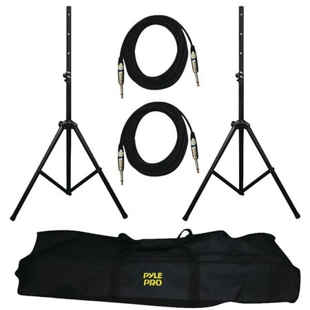 Pyle Pro® Heavy-duty Pro Audio Speaker Stand & 1/4   Cable Kit
