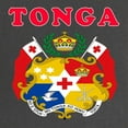 thumbnail image 2 of CafePress - Tonga Coat Of Arms Designs Maternity Dark T Shirt - Maternity Dark T-Shirt, 2 of 3