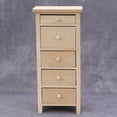 thumbnail image 3 of Eease Mini Chest Drawers Small Wooden Dresser, Beige, 3 of 6