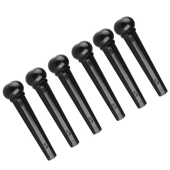 6 Pcs Guitar Bridge Pin Pins for Acoustic Component Accessories