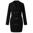 women-womens-double-breasted-plus-size-dress-for-women-casual-button
