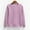 Purple, variant on Fznquz Plain Sweatshirts for Women Trendy Cotton Purple Long Sleeve Sweatshirts Solid Color Casual Fall Tops