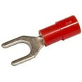 thumbnail image 1 of Nylon Insulated Spade Terminals - 22-16 Wire, No. 10 Stud, Pack Of 100, 1 of 1